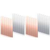 24 Pcs Pure Copper Zinc Anode Sheet 99.9% High Purity Copper Zinc Electrode Strips 0.04 X 0.98 V1369-AZ3-W-11524