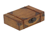 Wooden Box Antique Jewelry Storage Box Case Scene Props Dressing Table Home Decoration V1294-YM0901-3115210097411