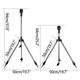 Rotating Lawn Sprinkler, Tripod Sprinkler with 360 Degree Coverage for Large Area Yard and Garden V1366-AZ2-W-23316