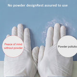100pcs Disposable PVC Gloves High Elastic Gloves for House Cleaning Tattoo CosmeticM V1294-YM0901-3117200009711