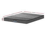 Giselle Bedding 18cm Mattress Pillow Top King Single MATTRESS-PT18-KS