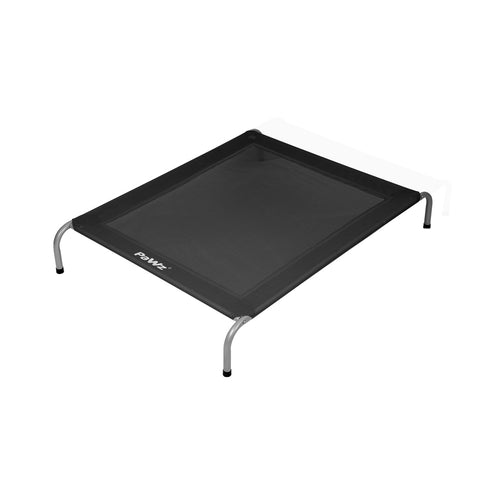 PaWz Elevated Trampoline Pet Bed Dog M Black Medium PT1221-M-BK_NZ