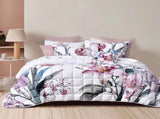 Bianca Carmela White Polyester Bedspread Set King V442-BCA-BEDSPREAD-CARMELA-WHITE-KI