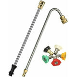 Angled Spray Lance, Underbody Wash Lance Compatible with Karcher K2 K3 K4 K5 K6 K7 Pressure Washer, V1189-LC-QP-00457