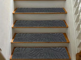 PALIFEUR Stair Treads for Wooden Steps, Soft Stair Treads, 8 x 30 Inch Reusable Carpet Stair Treads, V1189-LWWAL-20260325-01172