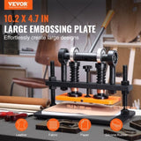 Leather Cutting Machine, 10.2 x 4.7 in Embossing Plate Manual Die Cutter, 0.47 in Pressure Stroke V952-SDSLPGYHJ26XWNZX0V0
