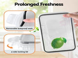 16-Piece Cereal Dispenser and Food Storage Container Set V1188-MS-617-120