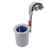 Pool Surface Skimmer Plastic Gray Wall Mounted Automatic Cleaner Filter Debris Collector for V1294-YM0716-3111220196011