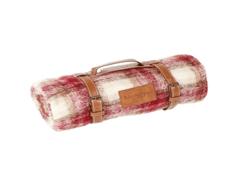 Little Dayz Boutique British Plaid Style Picnic Mat Medium 150*100 Red DTK10229_NZ