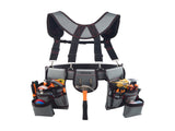 Tool Belt, 22 Pockets Tool Pouch with for Men, Heavy Duty Adjustable Utility Belt Bag V952-GJDDKXCGKSYBIQ911001V0
