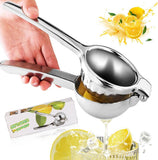 Handheld Lemon Squeezer, 2025 New Stainless Steel Lemon Lime Squeezer Citrus Juicer, Upgrade Heavy V1258-DP02-C-2524