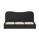 Artiss Bed Frame King Size Boucle DARA BFRAME-H-DARA-K-BK-ABC