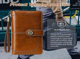 Leather Wallet Women Rfid Blocking Large Capacity, Zip Around Long Wallet - Pu Phone Clutch Purse, V1189-LWWAL-20260325-00079