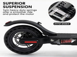 VALK Synergy 5 Electric Scooter, 400W, AU Compliant, Motorised eScooter for Adults, Black V219-TRNESCVAS5K