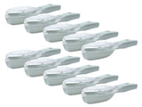 10Pcs Fish Scale Remover Portable Hand Held Hangable Compact Efficient Fish Scaler Brush for Kitchen V1294-YM0714-3118210302811