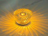 Crystal LED Table Lamp with Starburst Effect, Rechargeable and Portable Design,Type C 90mm *88mm V888-ELOSUNG15455