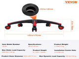 Office Chair Base Replacement, 710 mm, 1134 kg Static Load, Heavy Duty Universal Computer Desk Chair V952-BGYDZPJ28SLD875TDV0