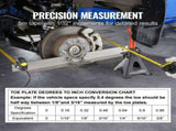 Wheel Alignment Tool, 2-Pack Alignment Plates, Stainless Steel Wheel Alignment Tool Plate, V952-CLDWJJBXG0WZJ67CWV0