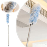 Extendable Static Duster with 10 Replacement Heads,Long Handle Cleaning Tool for High V1369-AZ3-W-14172