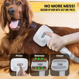 Furtastic 8-in-1 XL Pet Grooming Kit Vacuum Cleaner PGM-PC-S2