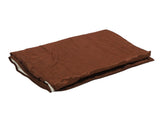 Sofa Protective Cover Waterproof Washable Wear Resistant 2 Seats Polyester Mat for Pets Brown V1294-YM0706-3117230111712