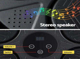 Everfit Music Boxing Machine Bluetooth Wall-Mounted Punch Target with LED Display & Gloves BOXING-A-MUSIC-TS-BK