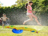 PVC Rotating Sprinkler Rod Round Water Spray Pad Floating Toy for Garden Play Outdoor Fun No V1370-AZ4-10594