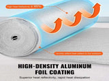 Double Reflective Insulation Roll, Foam Core Radiant Barrier, 5.5mm 48 in x 50 ft, Double-Sided V952-LBPEFPMXRFSFWQVT4V0