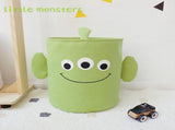 Fabric Storage Basket Collapsible Waterproof Cartoon Canvas Toy Organizer Laundry Basket for V1294-YM0703-3117230045113