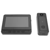 Smart Video Doorbell 4.3inch Screen 170&deg Wide Angle LED Night Vision 8MP HD Camera Wireless V1294-YM0901-3114240038711