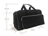 Travel Duffle Bag Sports Gym Bag Clothing Large Capacity Overnight Bag Gym - Black V1308-DSZKI-2378-1