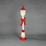 LED Glitter Street Lamp 120cm Twinkle available in 2 Colors - Red V720-XL1531