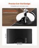 VEVOR Salon Mat for Hair Stylist, 1525 x 915 mm Rectangle Salon Chair Mat Anti Fatigue, 23mm V952-SLDFXD78INCH0SOZ4V0