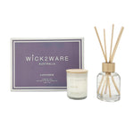 Wick2Ware Australia Lavender Essential Oils Diffuser and Soy Wax Candle Set V330-WICK2WARE06