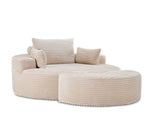 Leon Lounge Armchair V1158-ZE8678-CX-123-8-KHA