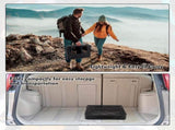 Camping Table with Mesh Desktop, Lightweight & Portable Small Folding Grill Table, Height Adjustable V1259-DP01-I-00035