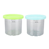 2PCS Ice Cream Pints Cup 600ml Ice Cream Container Storage Jar for Ninja NC299AMZ NC300s Blue and V1294-YM0703-3113230124911