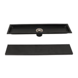 Linear Floor Drain 304 Stainless Steel Invisible Odor Blocking Large Drainage Capacity Rectangle V1294-YM0901-3112250002011