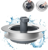 Upgraded 3 in 1 Bathroom and Kitchen Sink Drain Strainer V1258-DP02-C-831