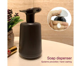 Bathroom Kitchen Lotion Shampoo Liquid Soap Dispenser Plastic Storage Bottle-Black V1263-JX-2581