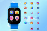 Smart Game Watch 30 Educational Games Word Learning for Boys Girls-Blue V1263-JX-7696-2