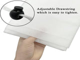 4-Pack Winter Plant Cold Protection Covers with Zipper & Drawstring - Thickened Frost Thermal V888-ELOSUNG49260