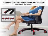 Office Chair Base Replacement, 710 mm, 1134 kg Static Load, Heavy Duty Universal Computer Desk Chair V952-BGYDZPJ28SLD875TDV0
