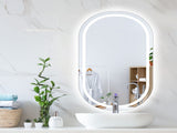 EMITTO LED Wall Mirror Oval Anti-fog 50x75cm DECO1012-50X75