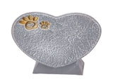 Heart Shaped Animal Tombstone DIY Resin Dog Pet Memorial Stone Outdoor Courtyard Decoration V1294-YM0703-3111230005311