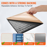Acoustic Foam Panels 48 Pack 12 x 12 x 1 in Adhesive for Wall Ceiling V952-ZZSPMBHSL12W5Y37FV0