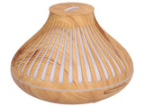 400ml Oil Diffuser 7Color LED Light Wood Grain Humidifier for Home Office V1294-YM0901-3113210156811