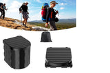 Portable Camping Toilet Folding Toilet for Adults with Lid -Black V1308-DSZKI-5-1