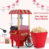 Electric Home Popcorn Machine Classic Car Corn Popper Maker For Kid Gift V201-QHGMMOREONE002
