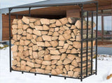 Heavy Duty Firewood Log Rack Large Storage Holder Shed Rack Outdoor Garden Yard V767-CHJ-Z83-V1